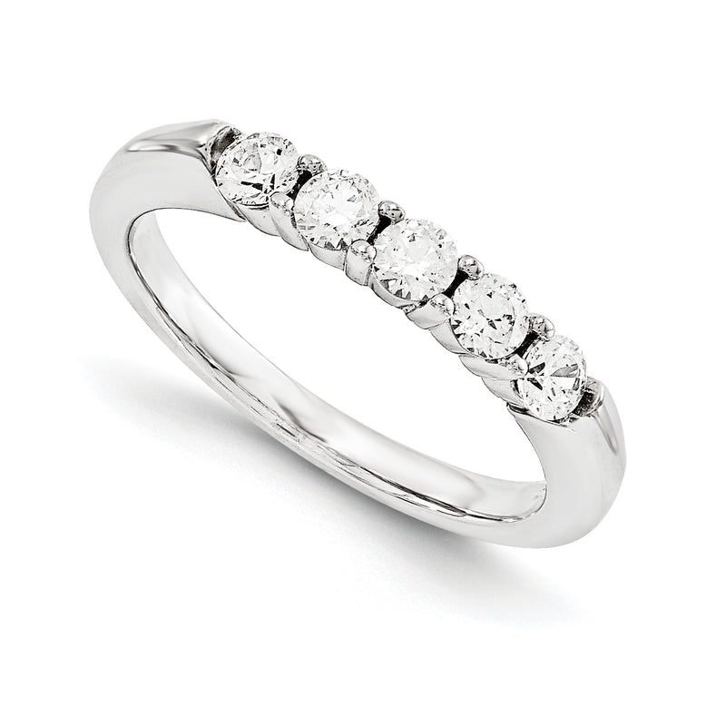 14KW AA Diamond Wedding Band