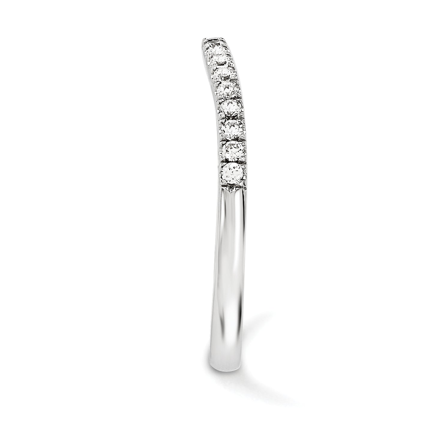 14KW AA Diamond Wedding Band