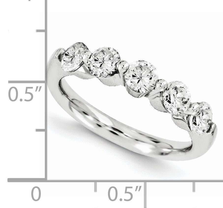 14kw Diamond Band