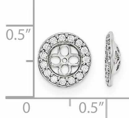 14KW AA Diamond Earring Jacket