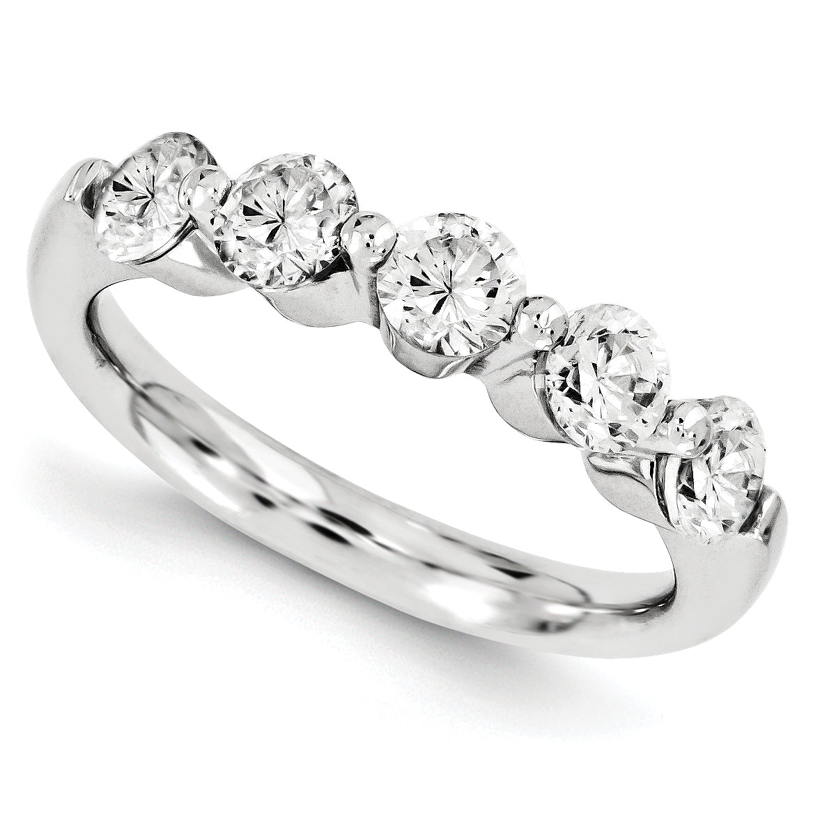 14kw Diamond Band