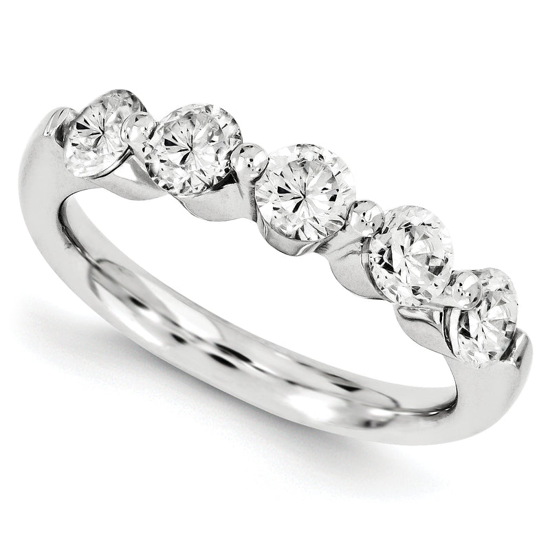 14kw Diamond Band
