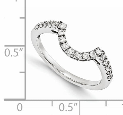 14KW AAA Diamond Wedding Band