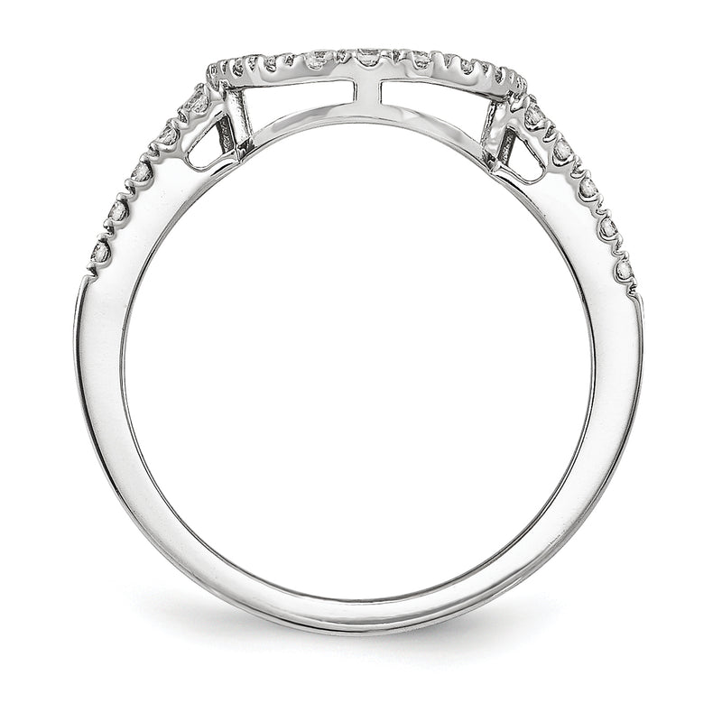 14KW AAA Diamond Wedding Band