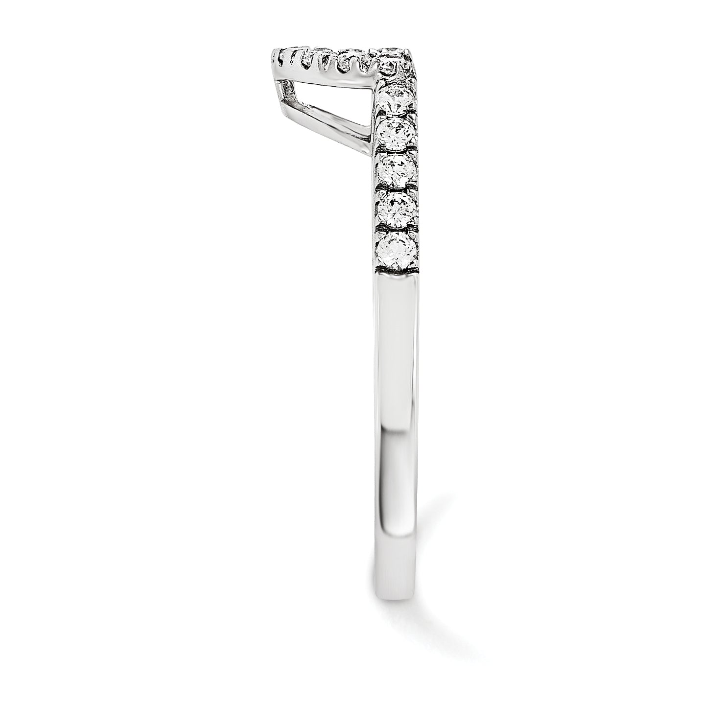 14KW AAA Diamond Wedding Band