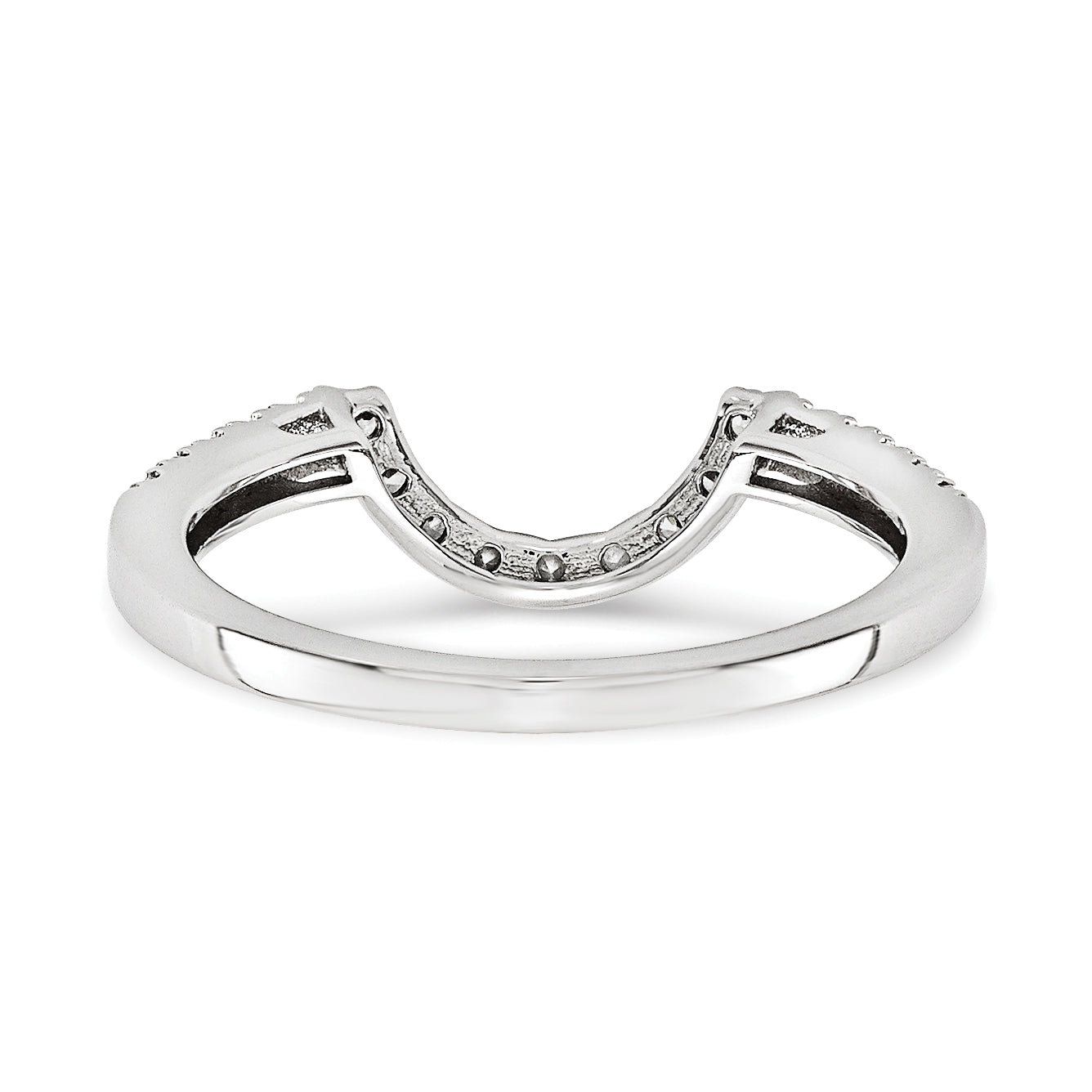 14KW AAA Diamond Wedding Band