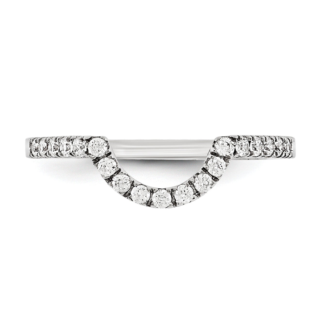 14KW AAA Diamond Wedding Band