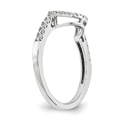 14KW AAA Diamond Wedding Band