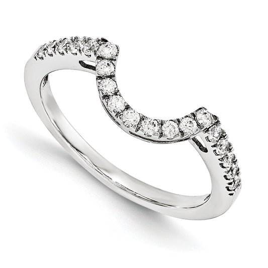 14KW AAA Diamond Wedding Band