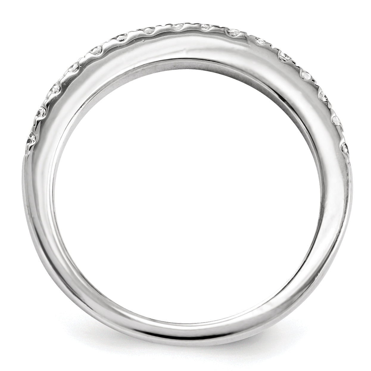 14kw Diamond Band