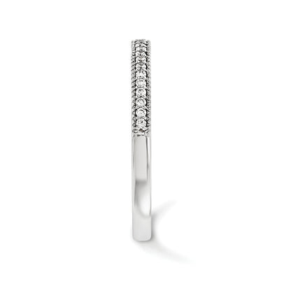14KW AAA Diamond Wedding Band