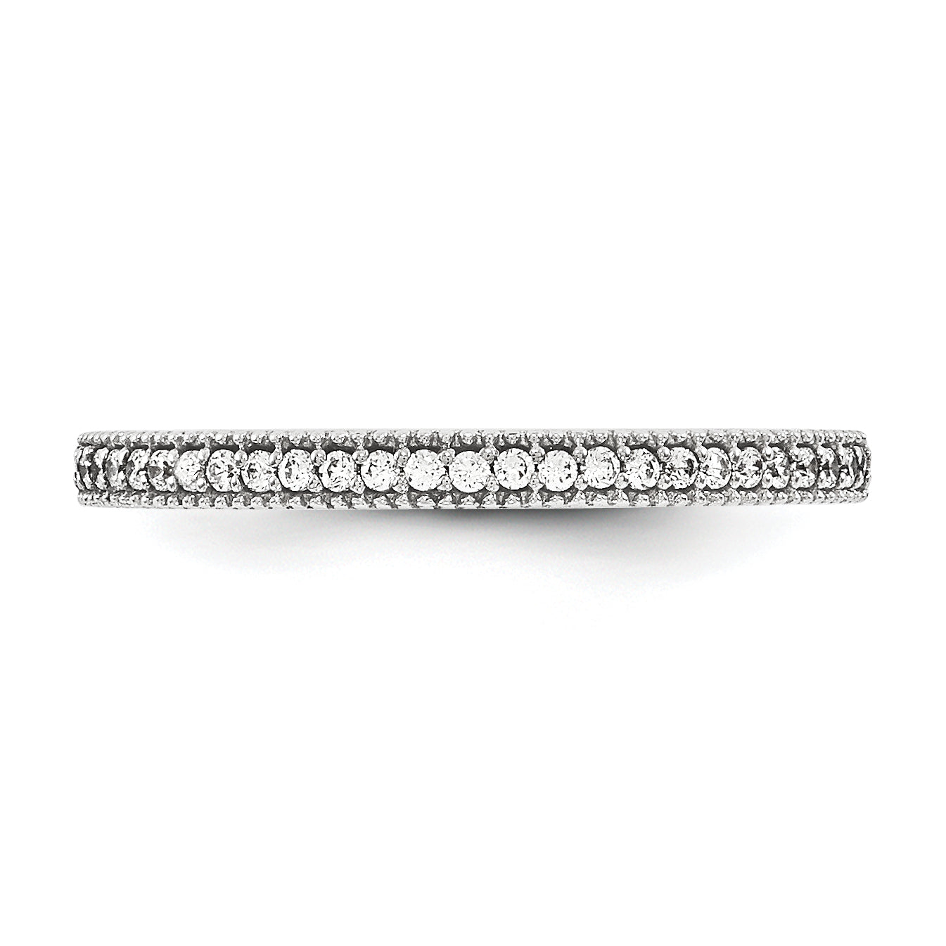 14KW AAA Diamond Wedding Band