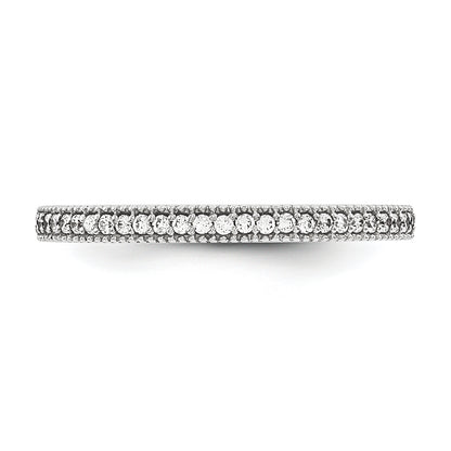 14KW AAA Diamond Wedding Band