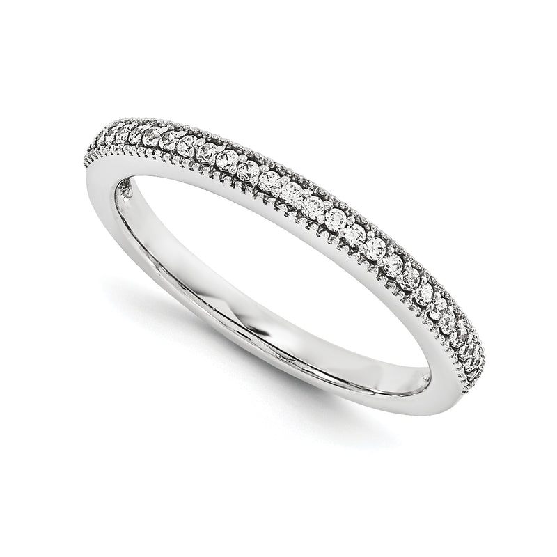 14KW AAA Diamond Wedding Band