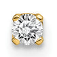 14k Single Stud Diamond Earring
