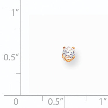 14k VS Diamond earring