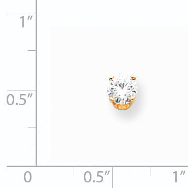 14k A Diamond earring