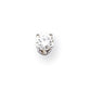 14k White Gold VS Diamond earring