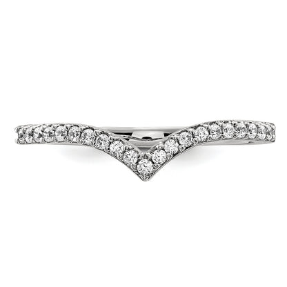 14kw Diamond V Ring