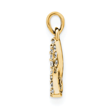 14KY AA Diamond Pendant